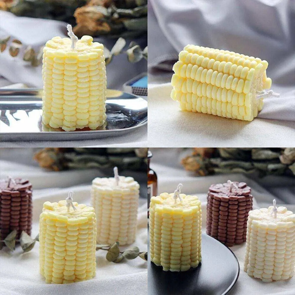 sweetcorn candle mold food candle mould