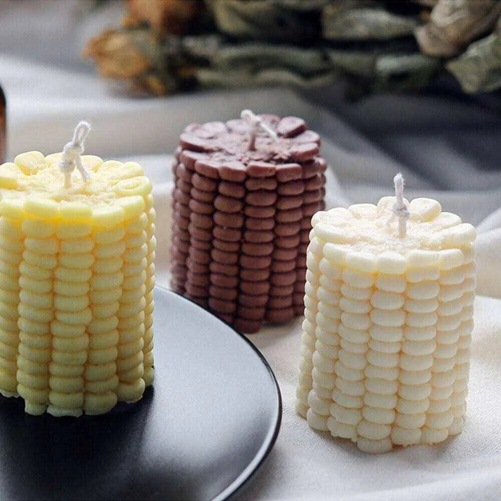 sweetcorn candle mold food candle mould