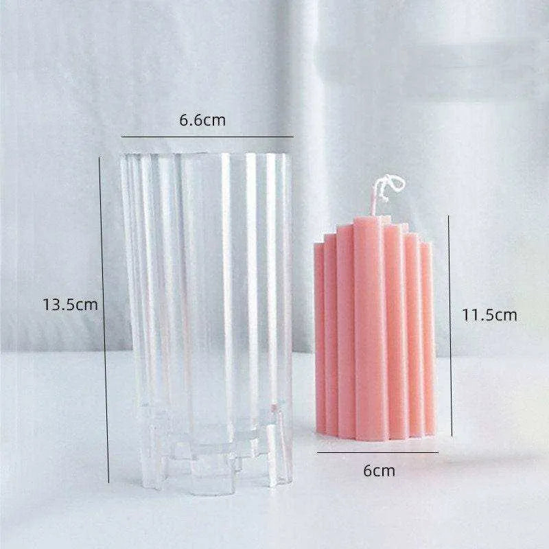 Pillar Candle Molds Candle Making Tall Candle Square Mold