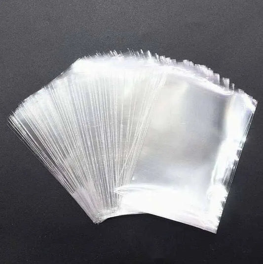 Transparent Bags For Cookies Clear Packaging Bag For Party Favors 100pcs Plastic Bags