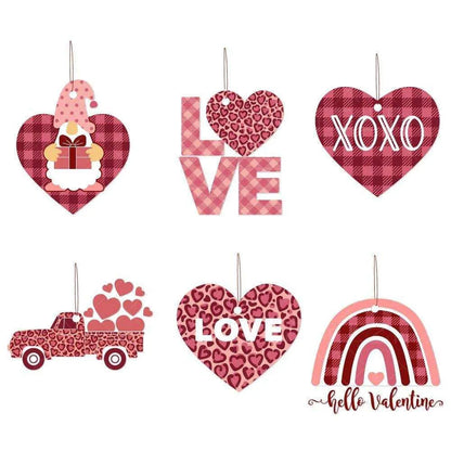 Valentine's Day Paper Ornaments - 20 Pack & 12 Pack , 