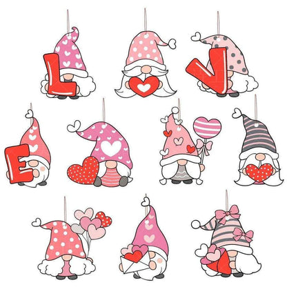 Valentine's Day Paper Ornaments - 20 Pack & 12 Pack , 