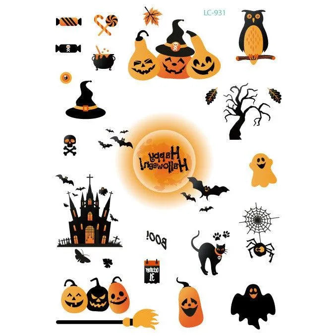 Halloween Face Sticker – Perfect for Halloween Makeup and Costumes