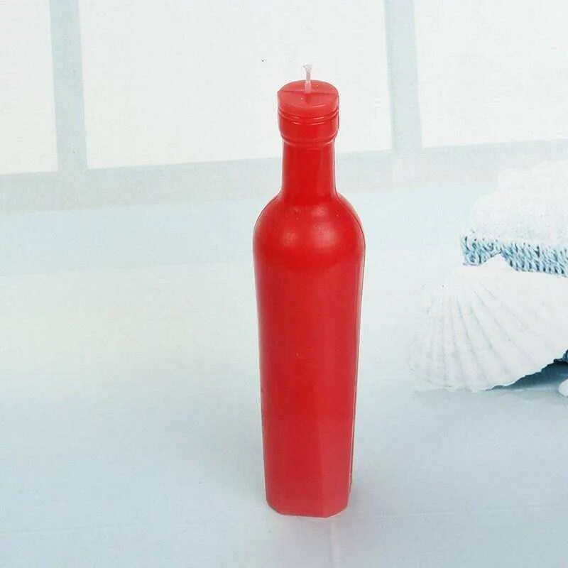 Wine bottle mold bottle candle mold