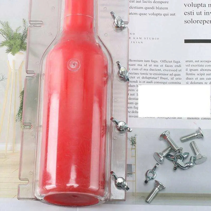 Wine bottle mold bottle candle mold