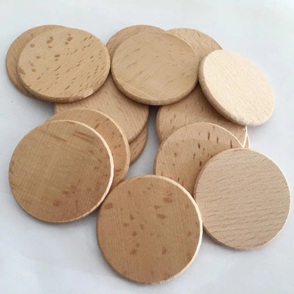 Wooden Round Coaster Blank Wood Disks