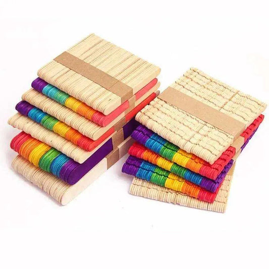 Wooden popsicle sticks for crafts 50