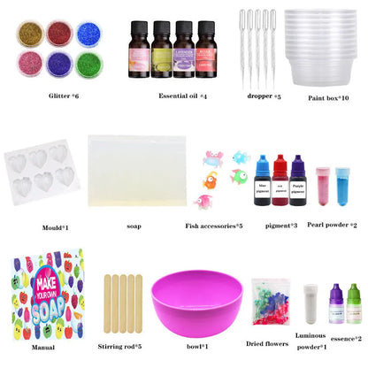 DIY Homemade Soap Material Pack