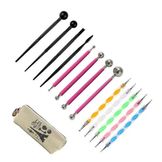 Acrylic rod indentation pottery clay tool - DiyCraftsProject