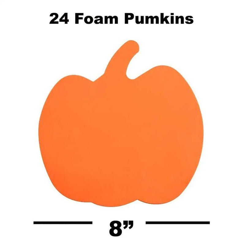 Halloween Pumpkin DIY Foam Patch for Kids