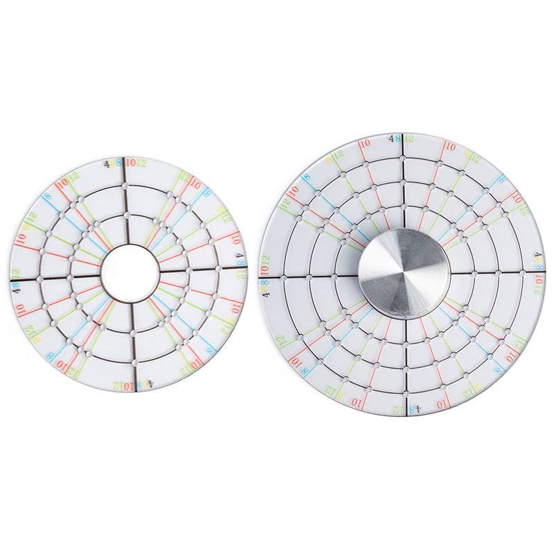 Round Splitter Trimming Blank Equal Split Blank Acrylic Divider Square Continuous