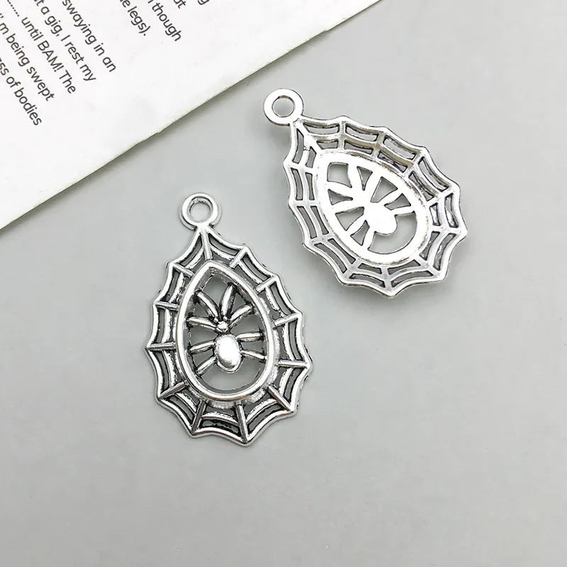 Zinc Alloy Spider Accessories Pendant