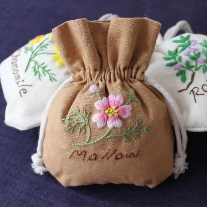 Handmade DIY Embroidery Sachet Material Pack