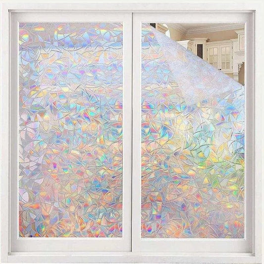 Bathroom Window Decal Glass Sticker Transparent Opaque Anti - glare - DiyCraftsProject