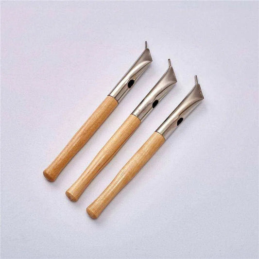 Batik Pen Clay Art Tools Ceramic Tool Clay Hole Cutter Smoothing Rounding - DiyCraftsProject