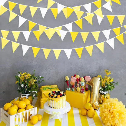 Dreieckige Flagge zum Aufhängen, Geburtstag, Hochzeit, Party, Dekoration, Zubehör, Bunting, Feiertagsszene, Layout, Banner