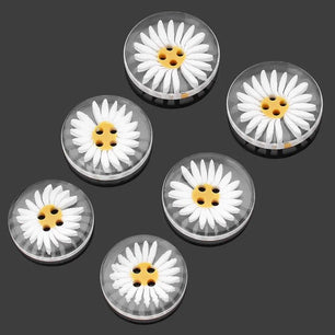 Button Resin Shirt Sweater Cardigan Coat Transparent Decorative Buttons Accessories - DiyCraftsProject