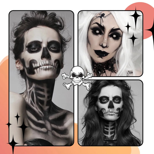 Halloween Black & White Body Paint – Perfect for Spooky Creations