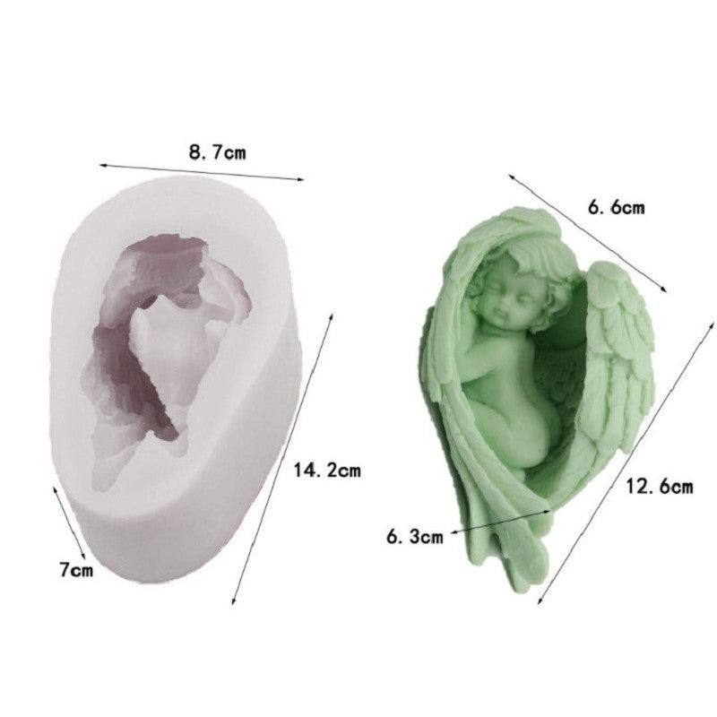 Handgefertigtes 3D-Babygips-handgemachtes Seifen-Silikon-Schleifmittel