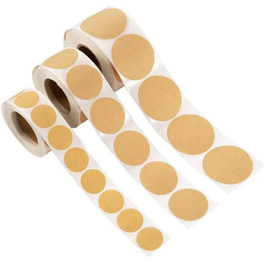 Cake Gift Kraft Paper Sticker - DiyCraftsProject