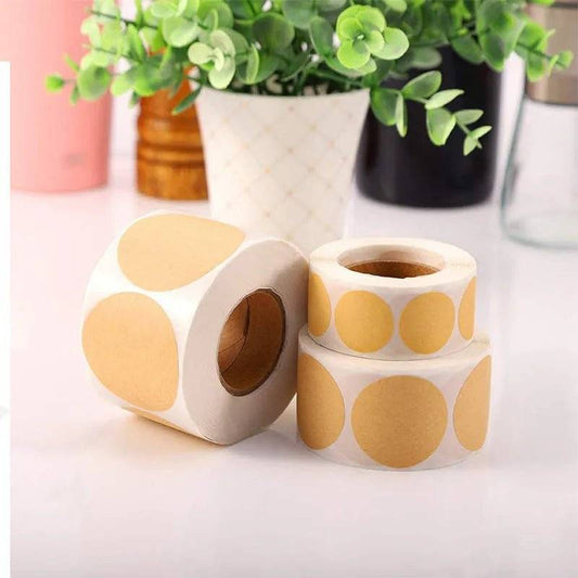 Cake Gift Kraft Paper Sticker - DiyCraftsProject