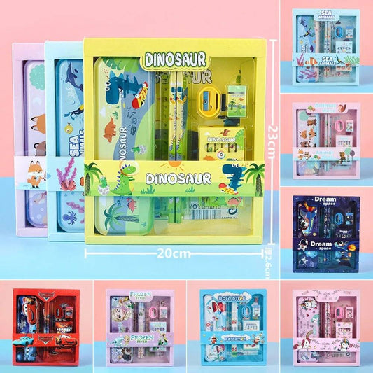 Cartoon Children's Stationery Set Gift Creative School Supplies - DiyCraftsProject