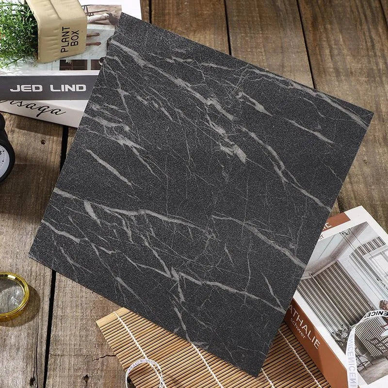 Thickened Floor Stickers Self-adhesive Floor Marble Bathroom Waterproof Kitchen Block Tile