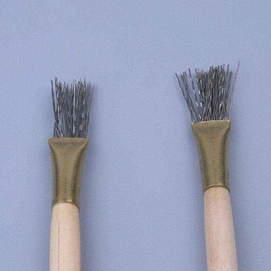 Ceramic Tool Clay Texture Tool Steel Wire Brush Sculpting Tool - DiyCraftsProject