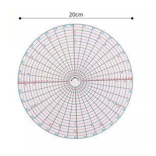 Ceramic Tool Multifunctional Full Circle Cutting Ruler - DiyCraftsProject