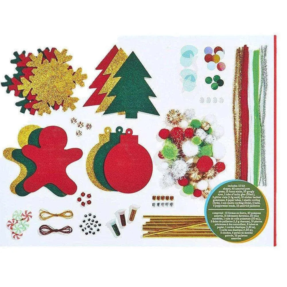 Children DIY Christmas Material Bag - Creative Educational Craft Kit , Children DIY Christmas Material Bag Toys Kindergarten Creative Educational Handmade Non-woven Cartoo Craft Kit, christmas crafts