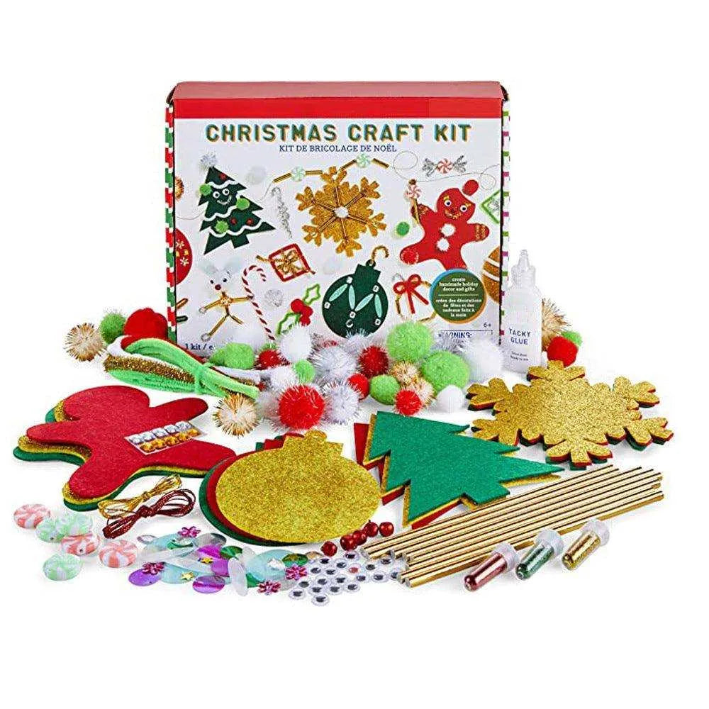 Children DIY Christmas Material Bag - Creative Educational Craft Kit , Children DIY Christmas Material Bag Toys Kindergarten Creative Educational Handmade Non-woven Cartoo Craft Kit, christmas crafts