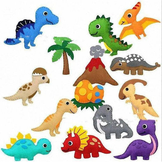Children's Early Education Sewing Kit Sea life Forest Creatures - DiyCraftsProject