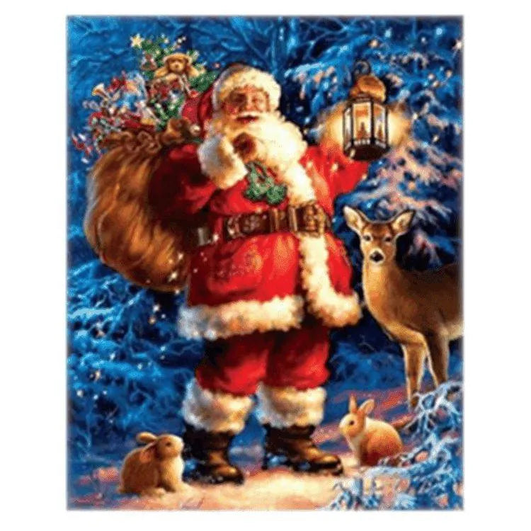 Christmas Diamond Painting Kit - Create a Festive Masterpiece , christmas crafts, Poster Christmas Diamond Painting Kit DIY Craft