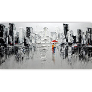 City Landscape Painting DIY Paint by Numbers Kit - DiyCraftsProject