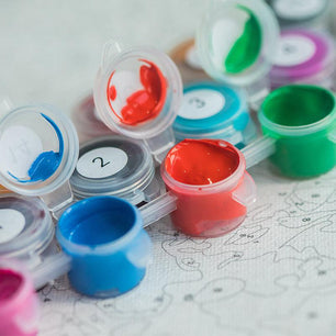 City Landscape Painting DIY Paint by Numbers Kit - DiyCraftsProject