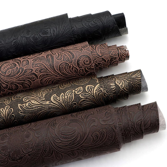 Concave - convex Texture Geometric Pattern Sliced Leather PVC Leather Artificial Leather - DiyCraftsProject