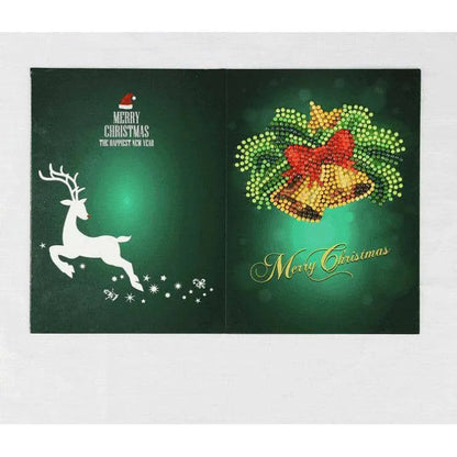 Creative Christmas Card - Diamond Painting Greeting Card , christmas crafts, Creative Christmas Card Christmas Card Diamond Painting Greeting Card