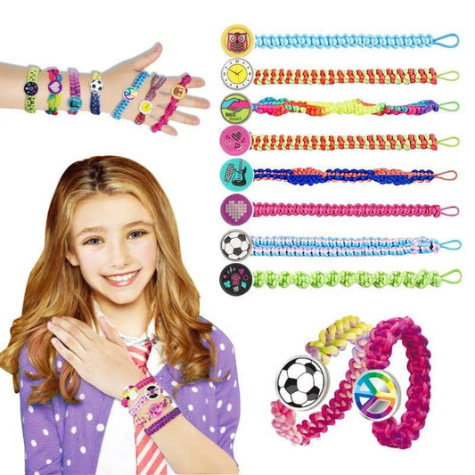 Creative Kids DIY Friendship Bracelet Knitting Kit - DiyCraftsProject