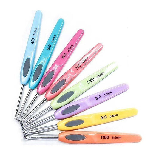 Crochet Hook Set - 12 Sizes for Various Projects - DiyCraftsProject