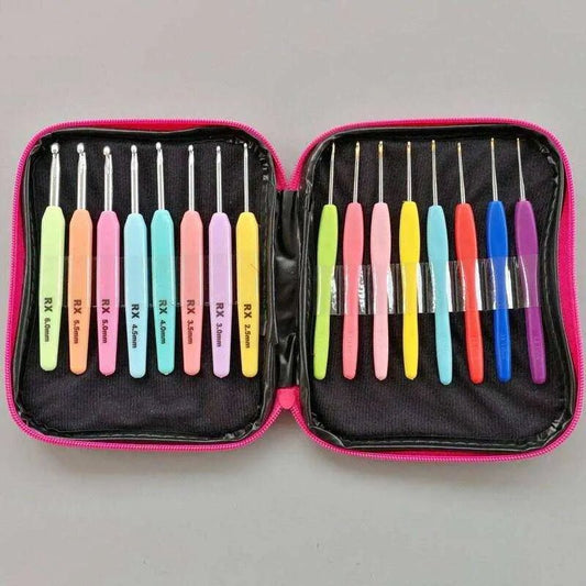 Crochet Tools Soft Plastic Handle Crochet Hooks - DiyCraftsProject