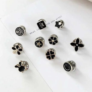 Cute Small Buttons - Set of 10 - DIY Dressmaking Sewing Accessories - 1.1cm Size - DiyCraftsProject