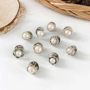 Cute Small Buttons - Set of 10 - DIY Dressmaking Sewing Accessories - 1.1cm Size - DiyCraftsProject