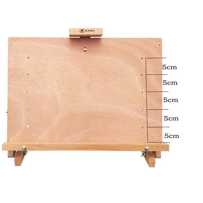 Versatile Beech Wood Adjustable Easel Board for Drawing