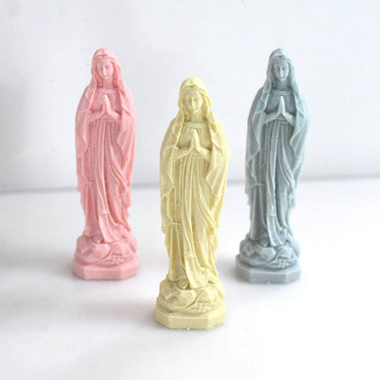 Virgin Mary Aromatherapy Candle Plaster Mold