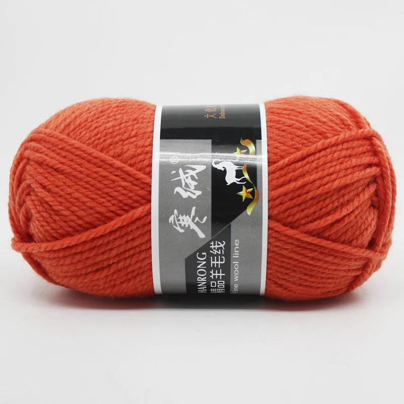 Cashmere Wool Ball Thick Knitting Yarn Ball Self-woven Woven Material Kit