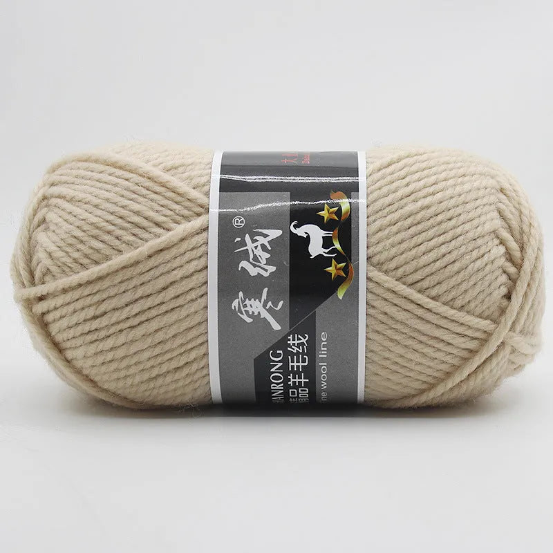 Cashmere Wool Ball Thick Knitting Yarn Ball Self-woven Woven Material Kit