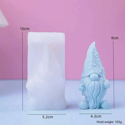 DIY Plaster Easter Candle Silicone Mold - 4 Designs - Temperature Resistant , 