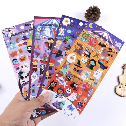 Halloween Gift Flat Adhesive PVC Stickers