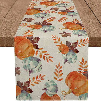 Autumn Thanksgiving Atmosphere Decorative Table Cloth