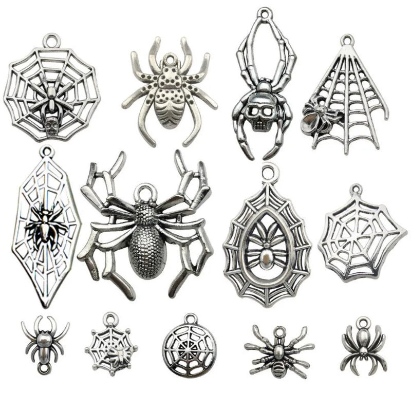 Zinc Alloy Spider Accessories Pendant